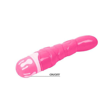 Vibratore Vaginale Impermeabile Rosa con 10 Vibrazioni e Batteria AA